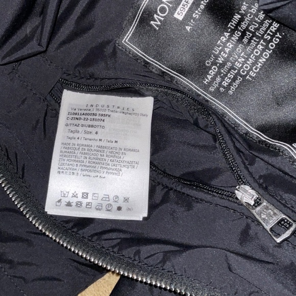 Monclear Gittaz down Biker jacket - Picture 6 of 8